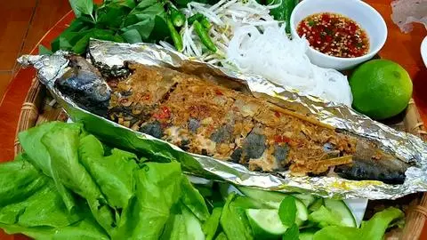 Hình ảnh Cá sapa nướng giấy bạc size nhỏ