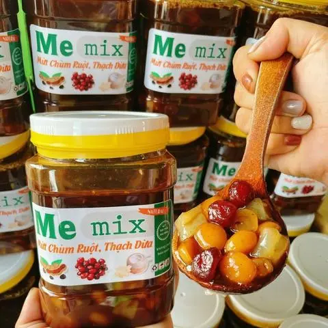 Hình ảnh Me Mix Mứt Chùm Ruột Thạch Dừa 1kg