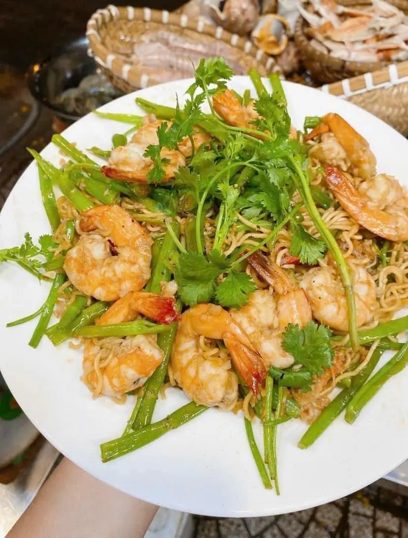 Hình ảnh Mì xào hải sản tôm mực 2 gói