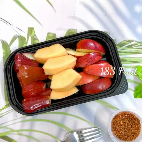 Hình ảnh Dưa lưới - táo - mận