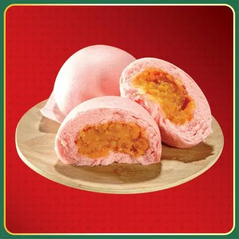 Hình ảnh (Set 2 cái)Bánh bao kim sa