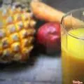 Hình ảnh Nước ép thơm - cà rốt - chanh dây