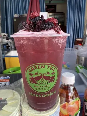 Hình ảnh Hồng trà dâu tằm tươi