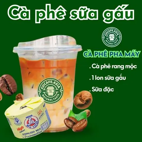 Hình ảnh Gucafe - Cà phê sữa gấu