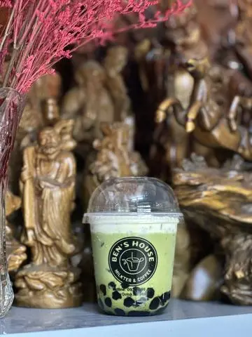 Hình ảnh Trà sữa thái xanh ly 700ml