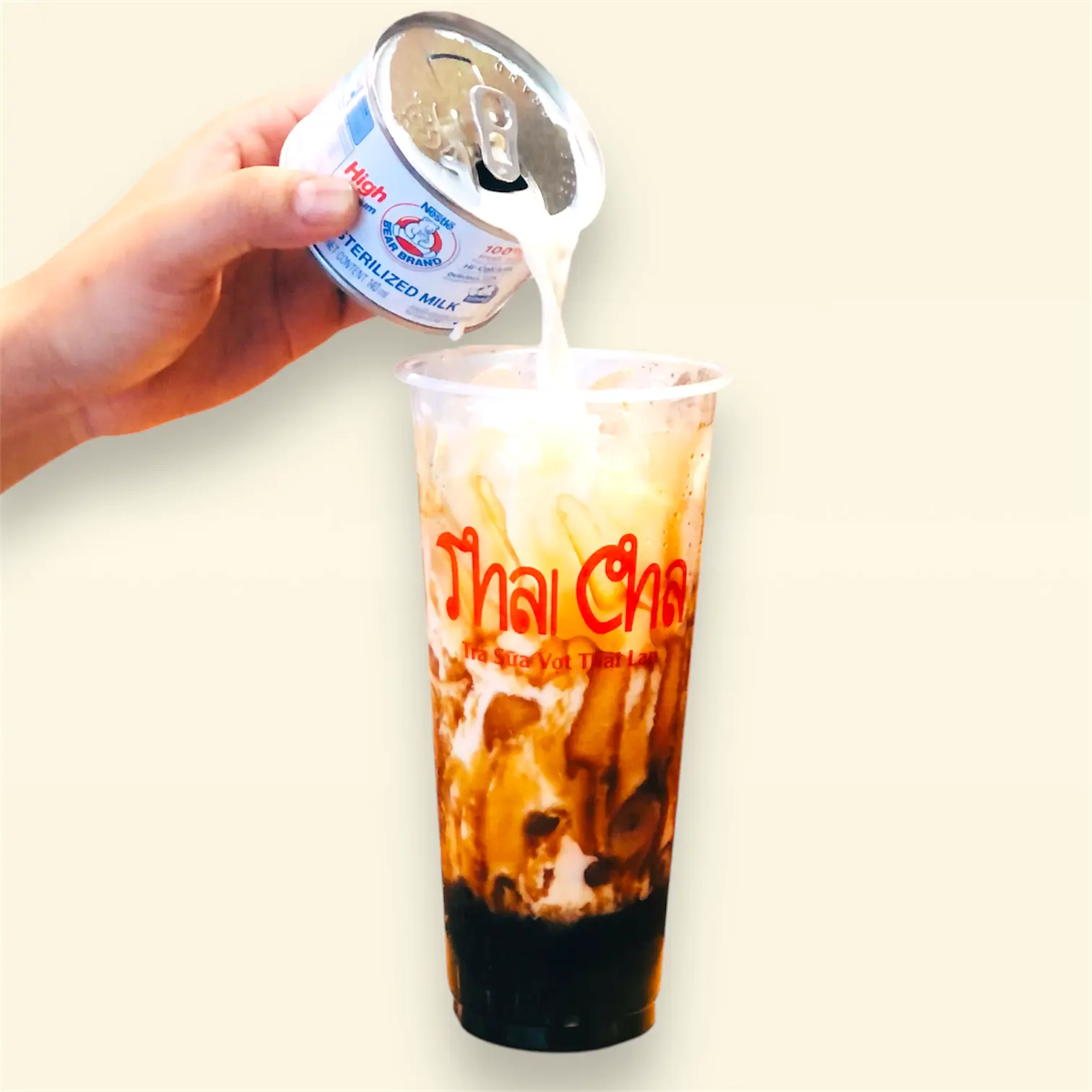 Hình ảnh Sữa Gấu Trân Châu Đường Đen - 700ml