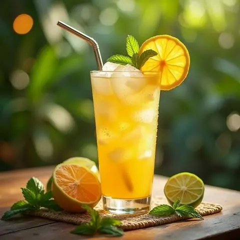 Hình ảnh TRÀ CHANH HOA NHÀI