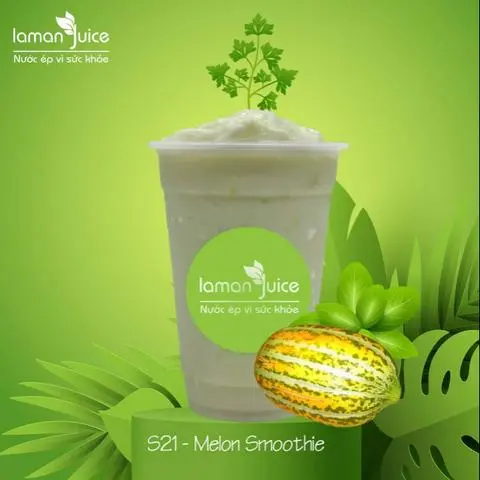 Hình ảnh S21 - melon smoothie - sinh tố dưa gang