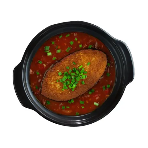 Hình ảnh Cá thu Vegan sôt cà