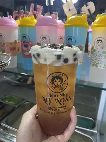 Hình ảnh Hồng trà trân châu