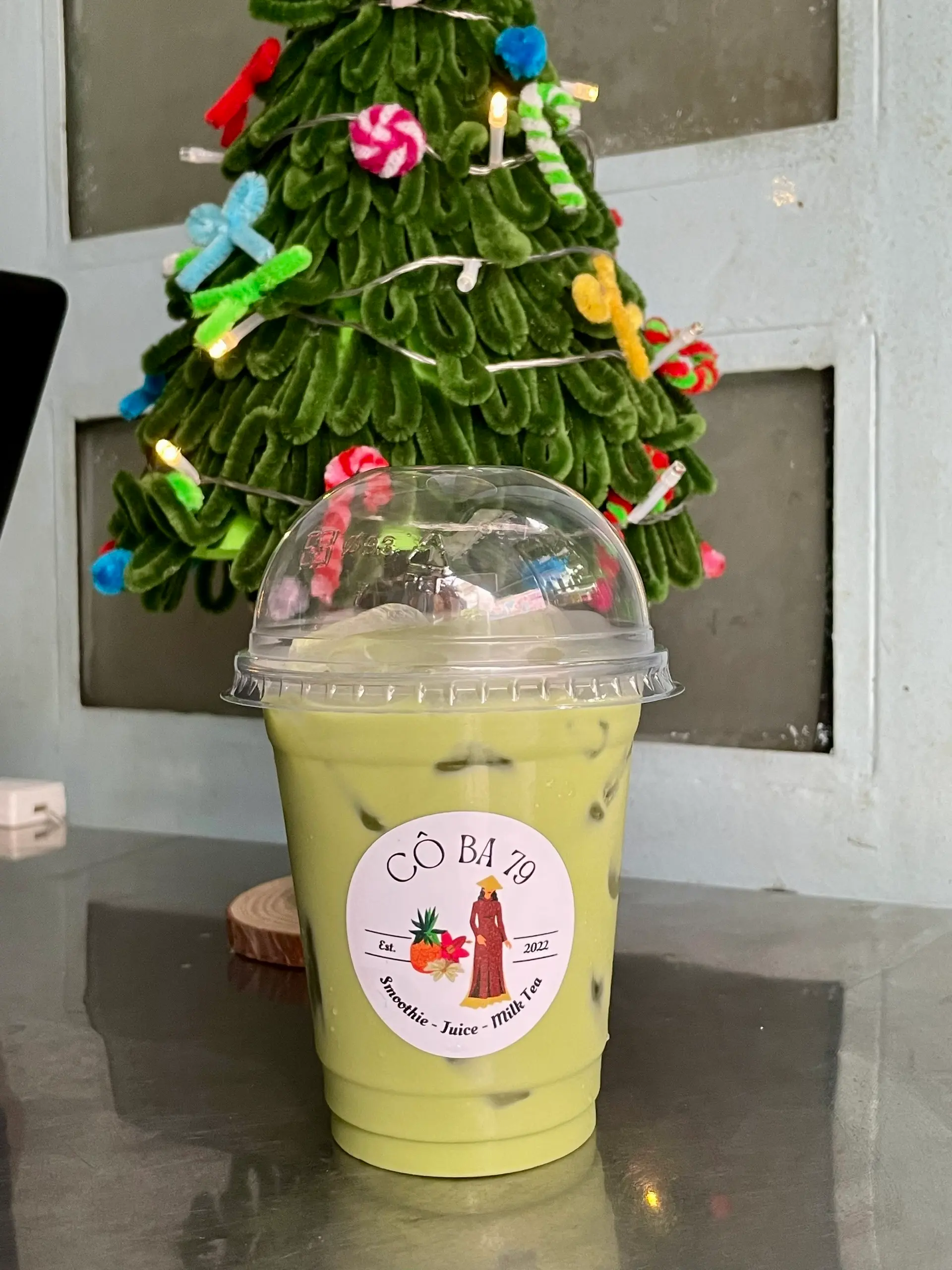 Hình ảnh Trà Sữa Thái Xanh