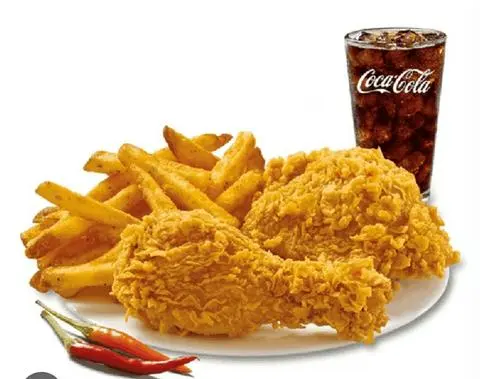 Hình ảnh COMBO 3 Gà Viên + Khoai Tây Coca