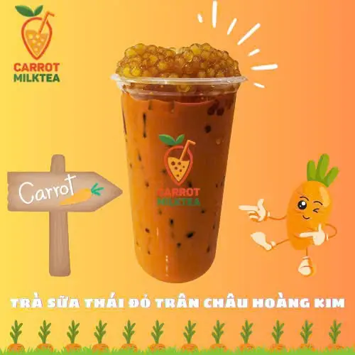Hình ảnh Sữa Thái hoàng kim - đỏ