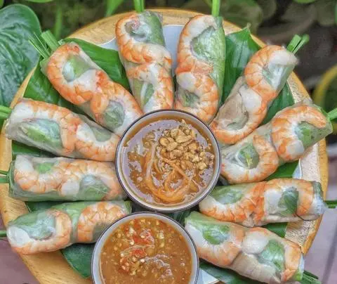 Hình ảnh gỏi cuốn tôm thịt