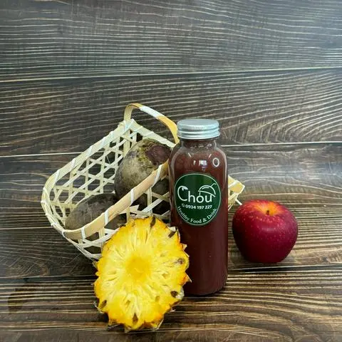 Hình ảnh nước ép táo củ rền 