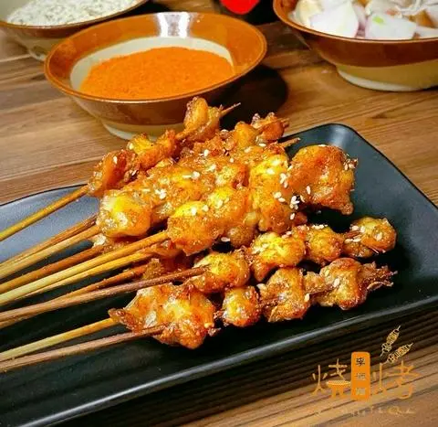 Hình ảnh A14 Sụn Gà Xiên 鸡脆骨串