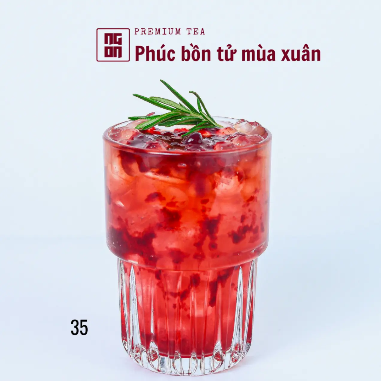 Hình ảnh Trà Phúc Bồn Tử Thạch Trái Cây