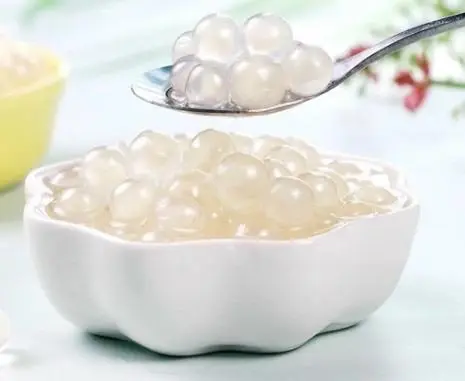 Hình ảnh Thạch nổ thủy tinh trân châu thêm 