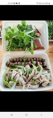 Hình ảnh Combo Nhậu : 3 Lạng Có (Tim+ Bao Tử+ Cuống Họng) Nhúng Canh Nóng
