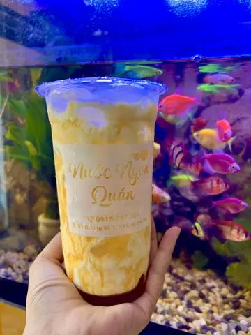 Hình ảnh sữa tươi Thốt nốt rim