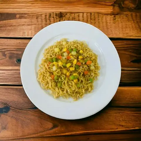 Hình ảnh MÌ TRỘN RAU CỦ