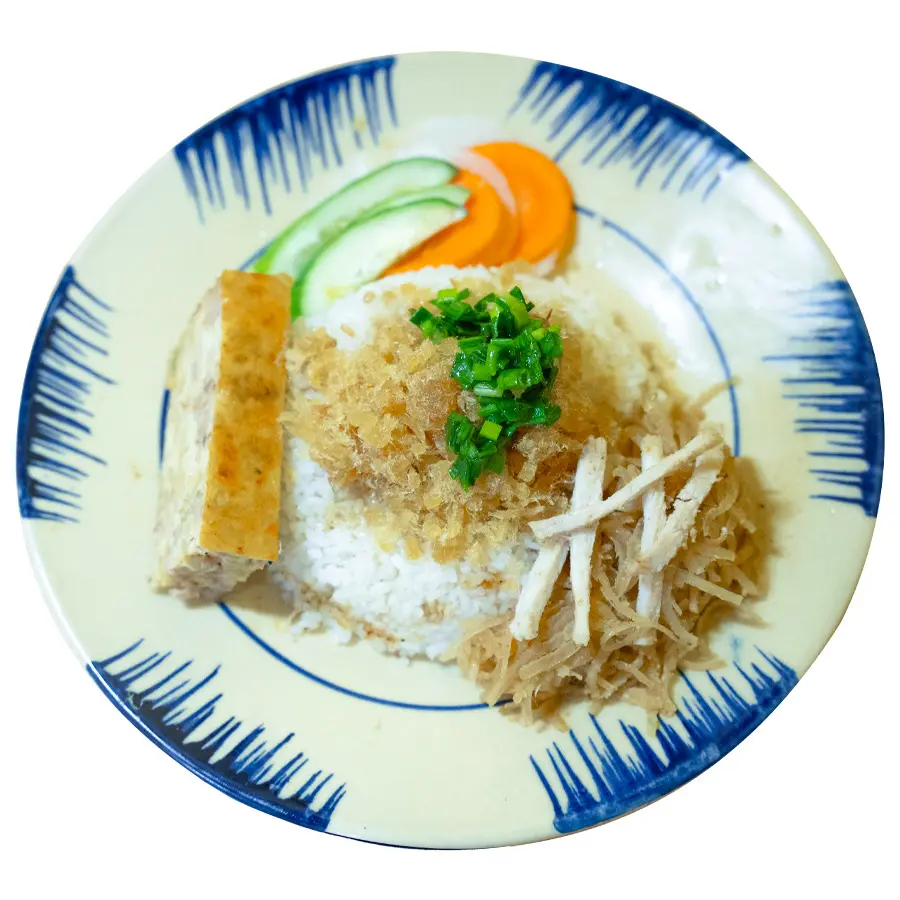 Hình ảnh Cơm Chả Bì Khô Cá