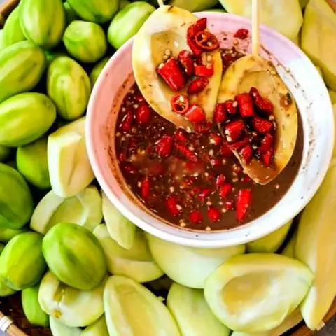 Hình ảnh xoài non - cóc non mắm ruốc - 500gr