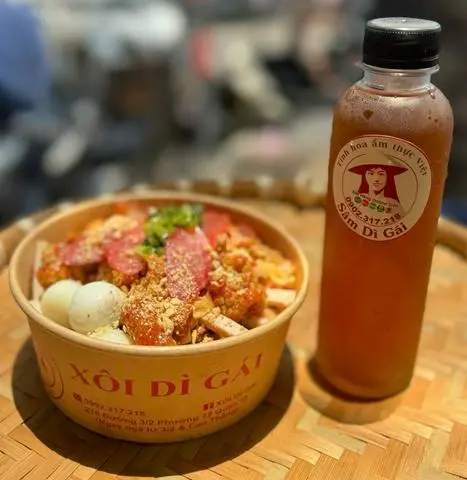 Hình ảnh Xôi Thập Cẩm Đặc Biệt +  Chai SÂM MÍA LAU (ƯỚP LẠNH)