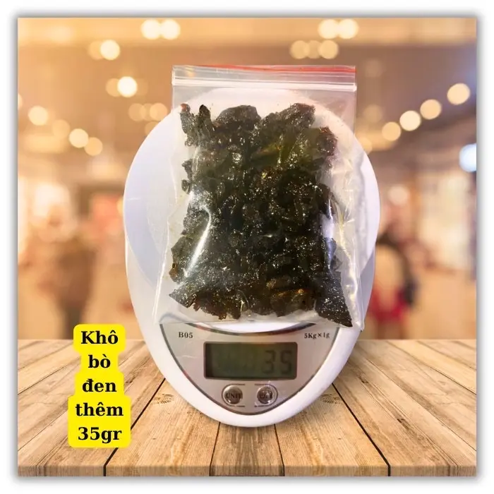 Hình ảnh Khô Bò Đen