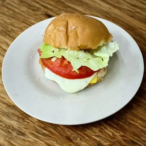Hình ảnh Hamburger Phô Mai 起司漢堡