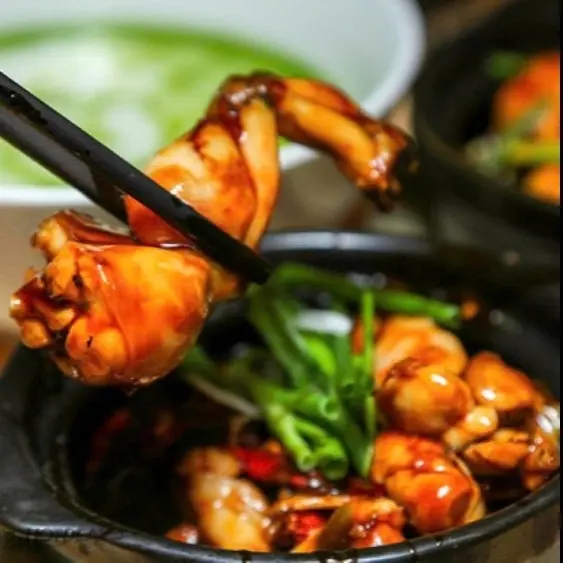 Hình ảnh Ếch Kho Singapore 2 con