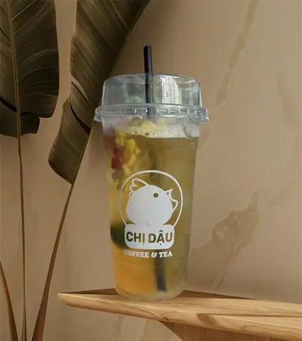 Hình ảnh Trà Xoài Mix Ổi Hồng