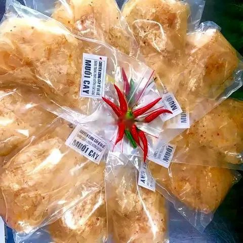 Hình ảnh Bánh tráng muối cay