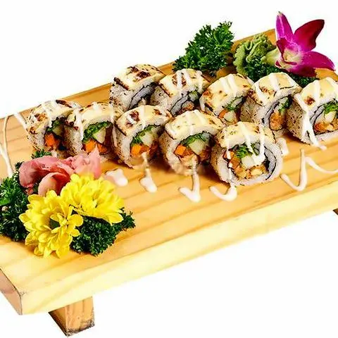 Hình ảnh Sushi chay nướng phô mai 7