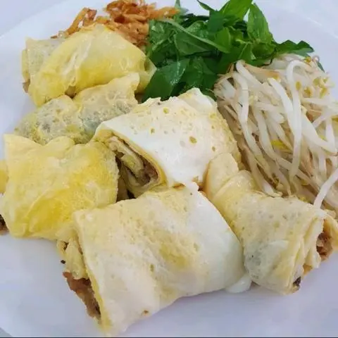 Hình ảnh Bánh Ướt Trứng Không Nhân Thêm