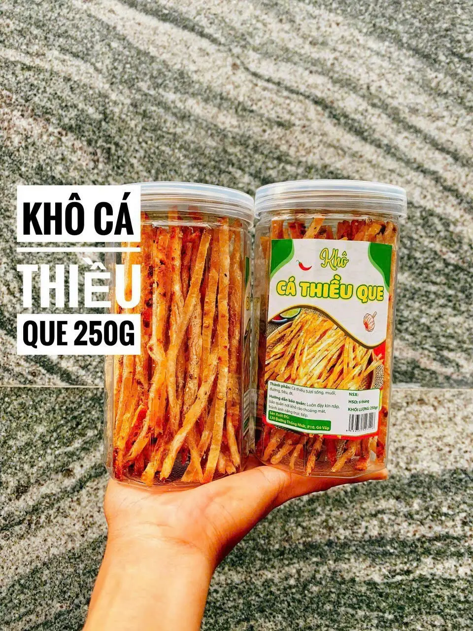 Hình ảnh Khô Cá Thiều Que 250gr