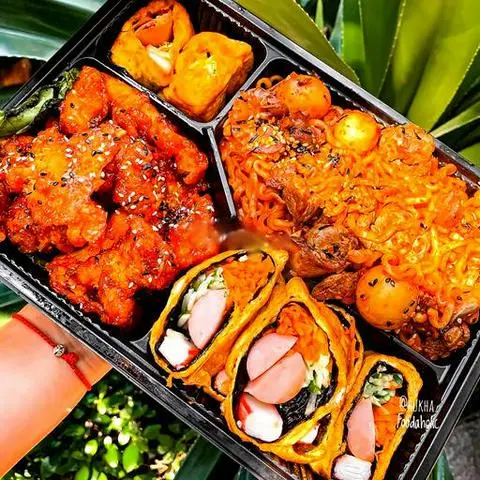 Hình ảnh Set 3 - mì cay lòng gà trứng non - trứng ngũ sắc - gà chua ngọt