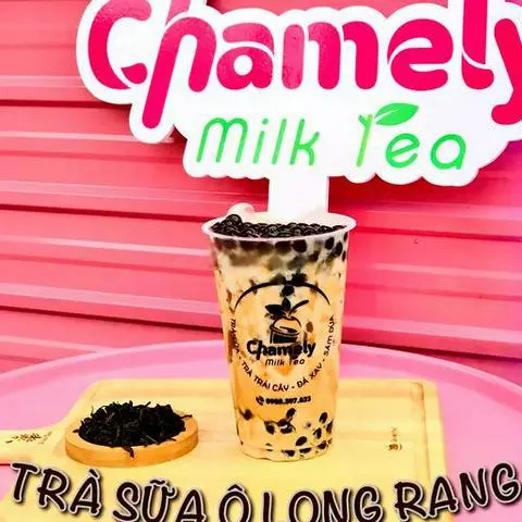 Hình ảnh Trà sữa Ô Long rang trân châu
