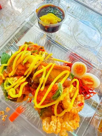 Hình ảnh Bánh tráng cuốn bơ trứng