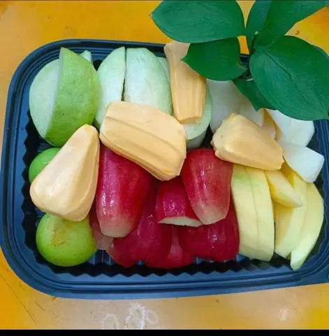 Hình ảnh Trái cây thập cẩm(kèm muối chấm)