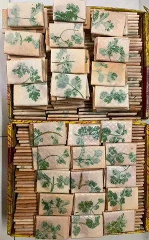Hình ảnh Bánh kẹp ngò nước cốt dừa túi 250gr