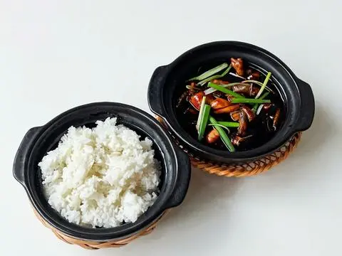 Hình ảnh combo cơm ếch