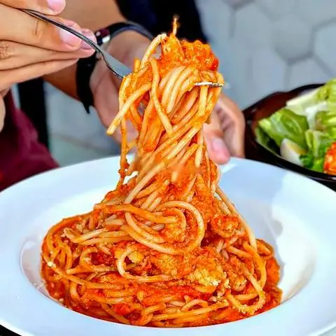 Hình ảnh Mì Ý Sốt Cua Phô Mai - Crab Lump Pasta