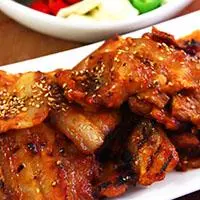 Hình ảnh Ba rọi nướng + 1 chén Cơm trắng
