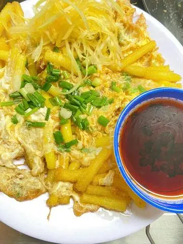 Hình ảnh Nui xào trứng