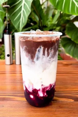 Hình ảnh Cacao latte việt quất
