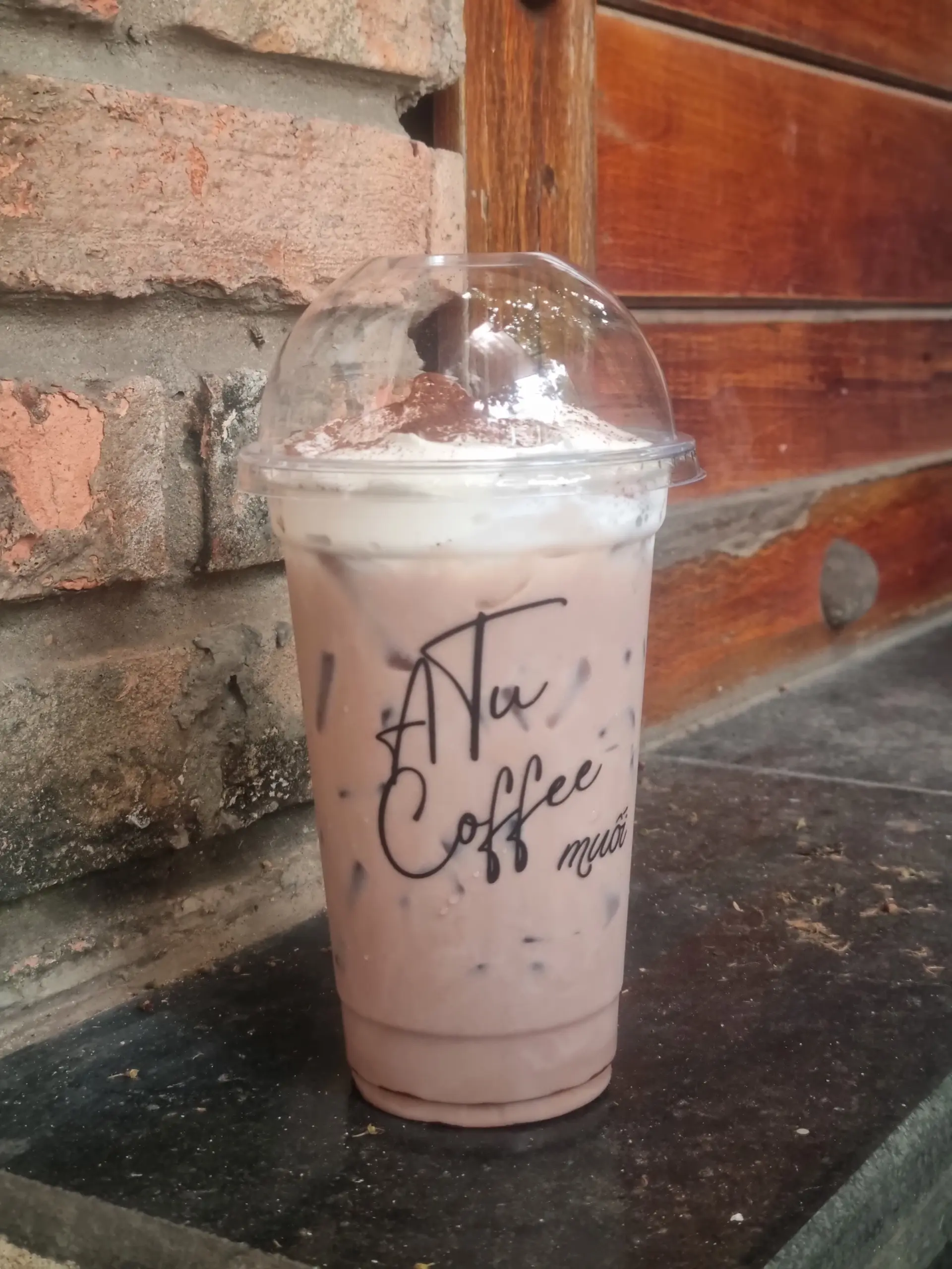 Hình ảnh Sữa tươi chocolate muối hồng