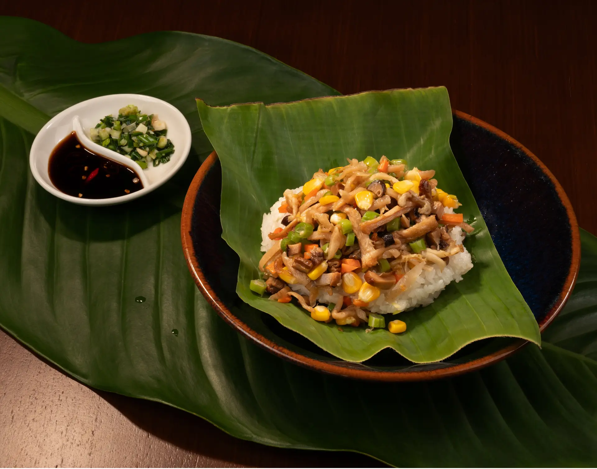 Hình ảnh Xôi Mặn Chay Ký - Loại 1Kg (Vegan Savory Sticky Rice - 1Kg Pack)
