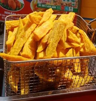 Hình ảnh Khoai lang lắc phô mai