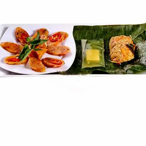 Hình ảnh Bánh nậm đậu xanh chay